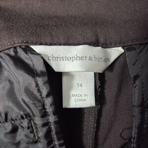 Christopher & Banks Rich Brown Pants